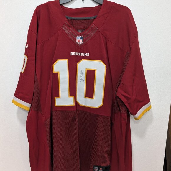 RG 3 Redskins Jersey - Signed by Deangelo Hall - Picture 10 of 10